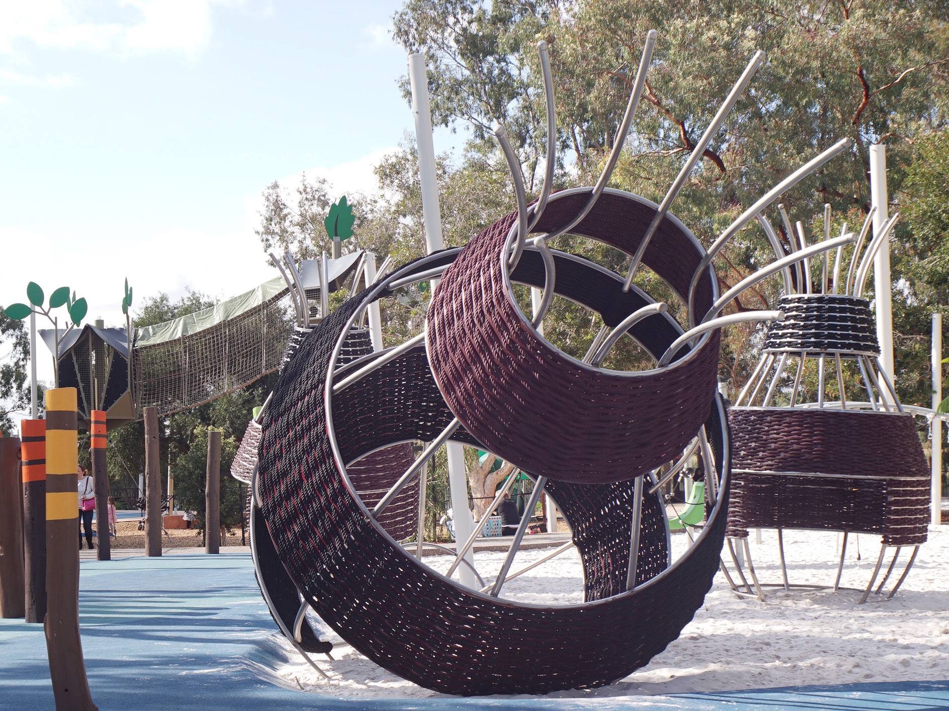Bibra Lake Regional Playground in Perth - Fishtrap Art